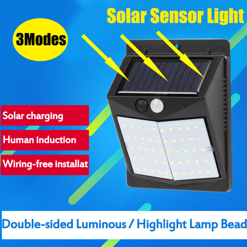 Solar Sensor Light 50/70 / 90led Human Body Induction Wall Light Small