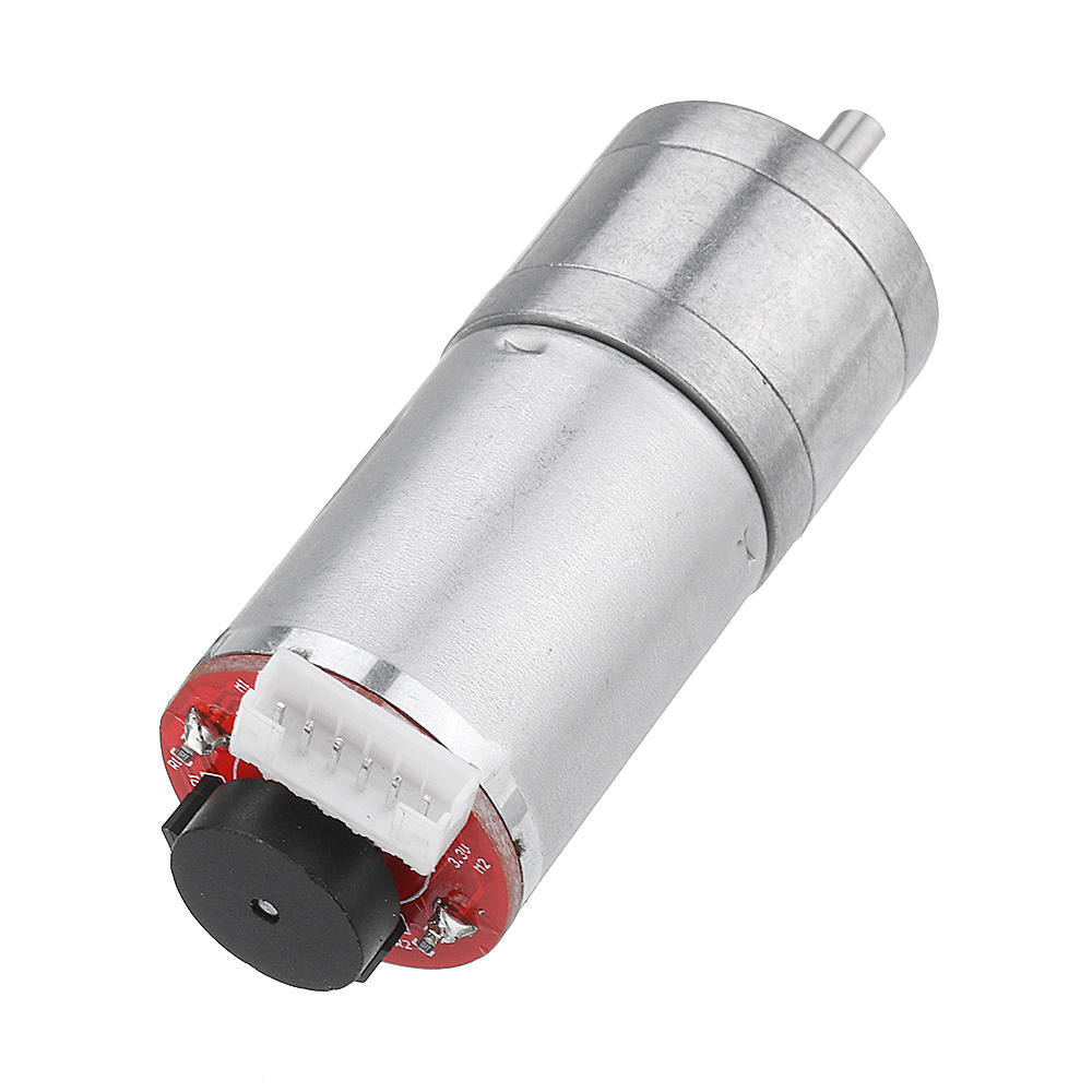 DC 12V Micro Gear Reduction Motor with Encoder Speed Dial Reducer