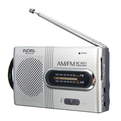 AM/FM Mini Portable Telescopic Antenna Radio Pocket Speaker Outdoor