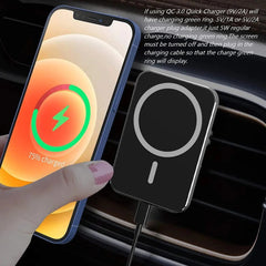 100W Magnetic Wireless Car Charger for iPhone 13/14 Pro Max MagSafe Case