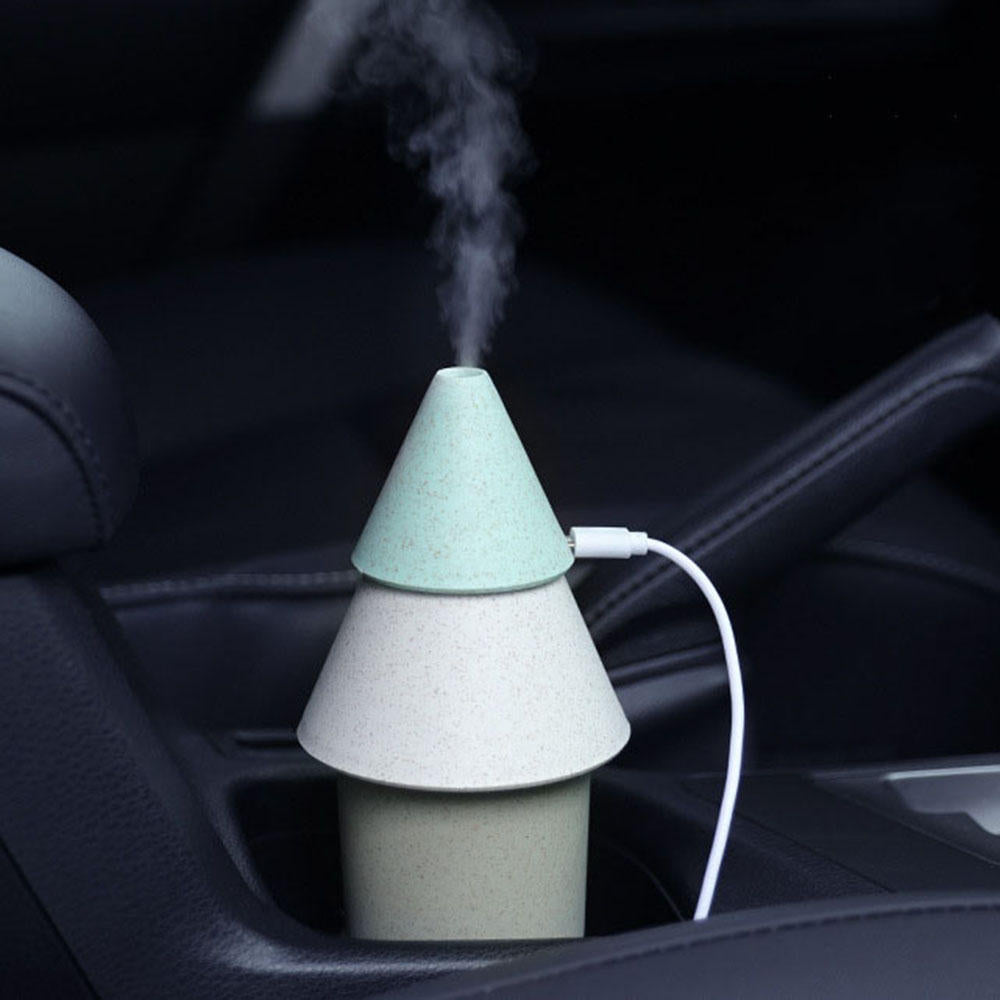 Mini Tree Humidifier Electric Air Purifier USB Portable Ultrasonic Humidifier For Car Office Dormitory 250ML Mist Maker