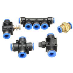 Pneumatic Connector Pneumatic Push In Fittings for Air/Water Hose and Tube All Sizes Available