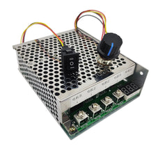 DC 10-55V 60A Motor Speed Controller DC Motor Governor Digital Display 0-100% Adjustable PWM Reversing Direction Switch