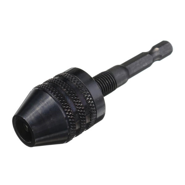 0.3-3.6/0.3-6.5/0.6-8mm Keyless Drill Chuck 1/4 Inch Hex Shank Quick Change Adapter Converter