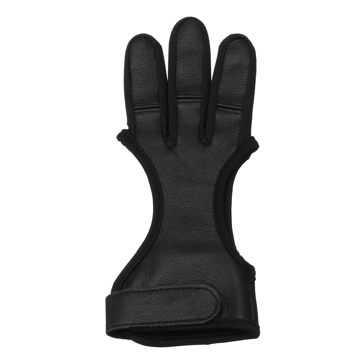 3 Finger Gloves Shooting Hunting Bow Arrow Right Hand Glove Protection