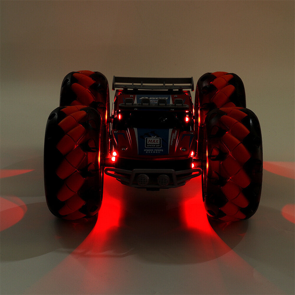 1/10 2.4G 4WD RC Stunt Car Gesture Sensor Watch Control Lighting Music High Speed Off-Road Truck Models