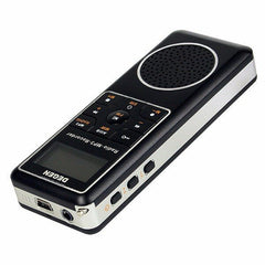 Portable AM/FM/SW Digital Radio With 4GB MP3 Player Voice Recorder E-book Reader