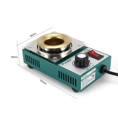 150W Solder Pot Tin Melting Soldering Desoldering Bath 100-600 Degree Welding Tool