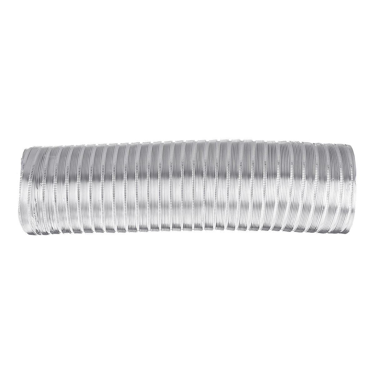 100mm Dia Flexible Aluminium Vent Hose Air Ventilation Exhaust Dust 1m/1.5m Long