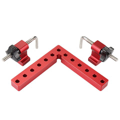 2-Pack Woodworking Clamping Squares, L-Shaped Carpenter Splicing Tools