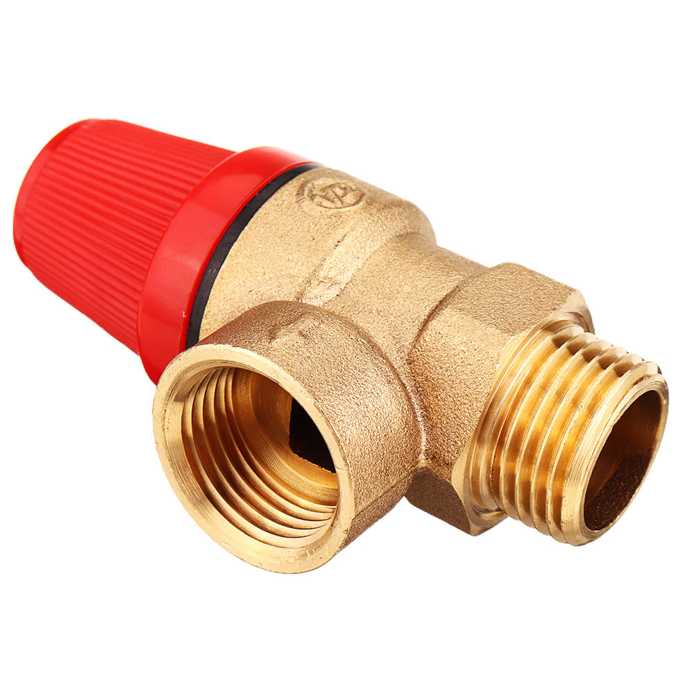 1/2'' 3Bar/6Bar Female Male Brass Pressure Relief Valve Control Safety Switch Regulator for Wall-Hanging Water Heater