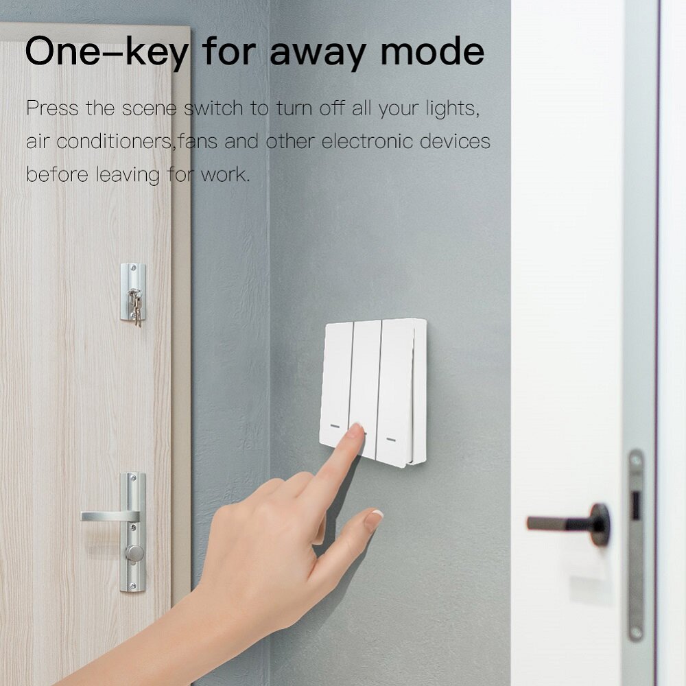 Smart 1/2/3 Gang Scene Switch Key Switch Wireless Mobile Phone Remote Control