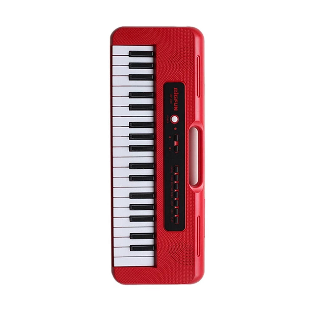 Portable 37 Key Electronic Keyboard Piano Digital Music Key Board + Microphone for Children Gift Musical Enlightenment