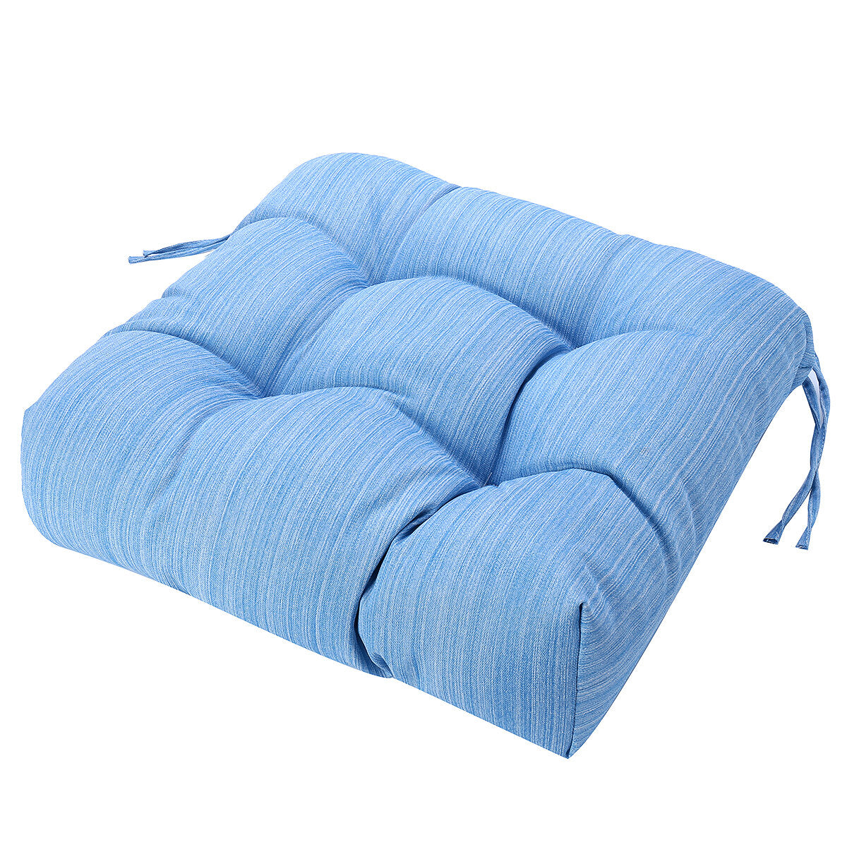 Outdoor Chair Cushion Waterproof Sofa Padded Cushion PP Cotton with Bandage Home Office Student Seat Supplies