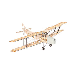 1020mm Wingspan Balsa Wood Biplane Trainer RC Airplane KIT