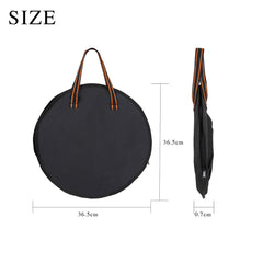 10 Inch Dumb Drum Bag Durable Portable Shoulder Storage Bag Handbag for Musical Instrument Accessories