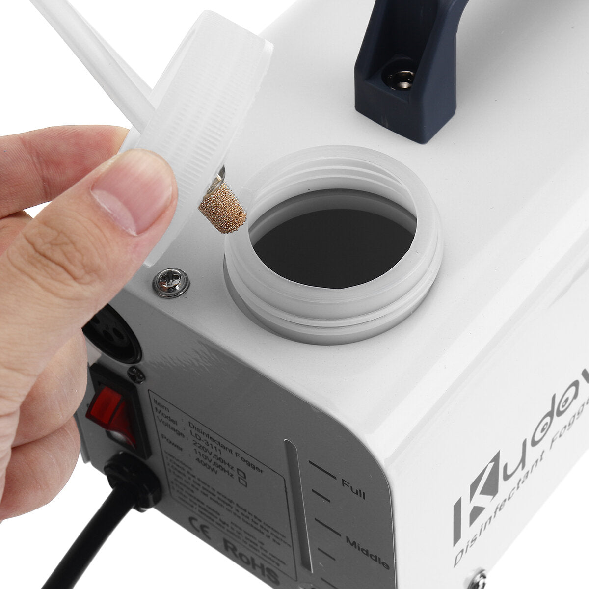 400W Electric Portable Atomization Disinfection Machine ULV Fogger Sprayer Sterilizer Home Car