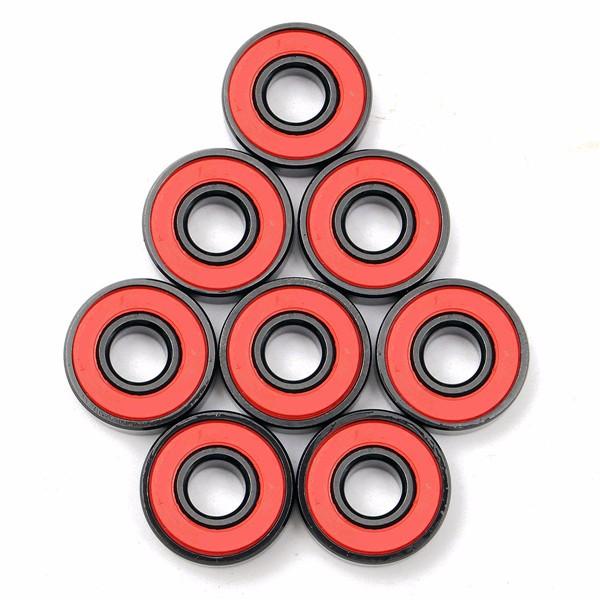 8pcs Rotation Speed Skateboard Bearings ABEC-7 608RS Steel Bearings