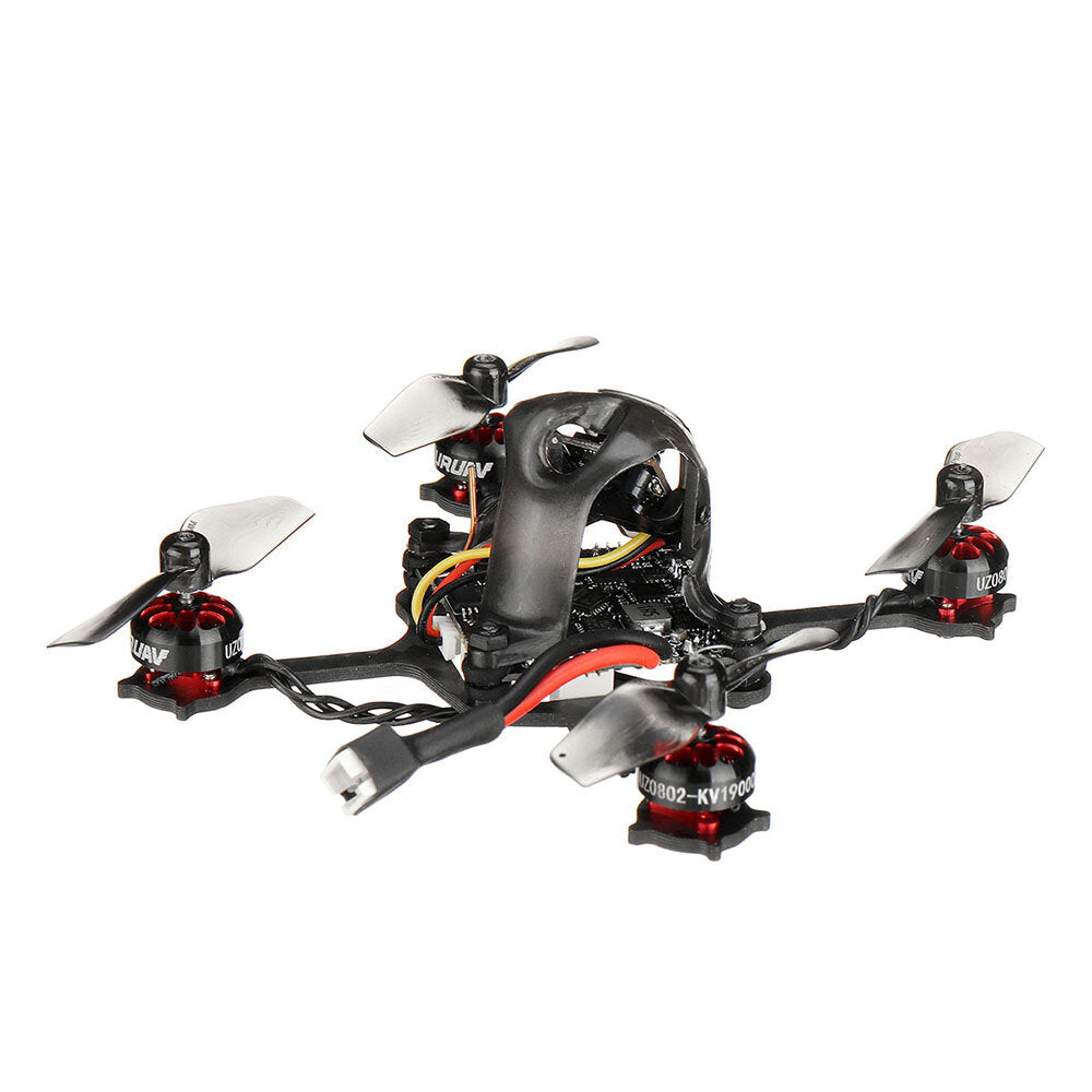 19.5g 80mm Crazybee F4 Lite 1S DIY Toothpick FPV Racing Drone BNF w/ 0802 19000KV Motor Runcam Nano 3 FPV Camera