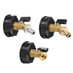 Ton Barrel Water Tank Connector Garden Tap Hose Barb Thread Faucet Fitting Tool Adapter Outlet Type Quick