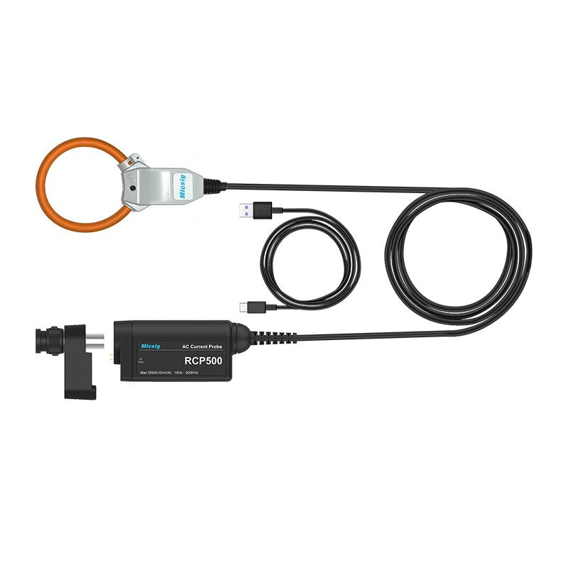 AC Current Probe 15Hz-300KHz (-3dB ) Bandwidth 200mA(pk)-500A(pk) Multi-function Oscilloscope Probe