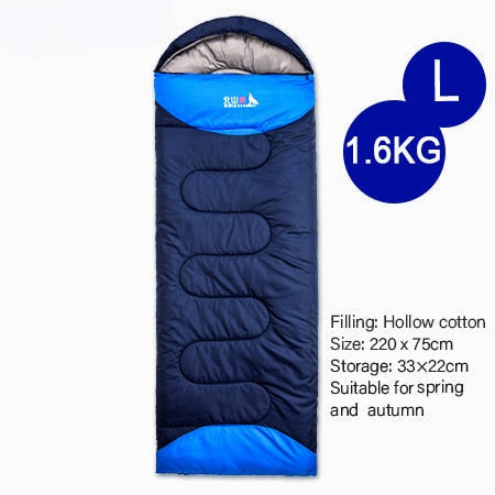 Camping Sleeping Bag Ultralight Waterproof  4 Season Warm Envelope Backpacking Sleeping Bags for Outdoor Traveling Hiking
