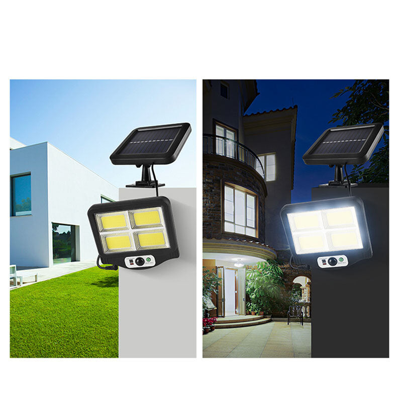 Solar Light Sensor Wall Light Waterproof Outdoor Garden Light Home Garage Street Light