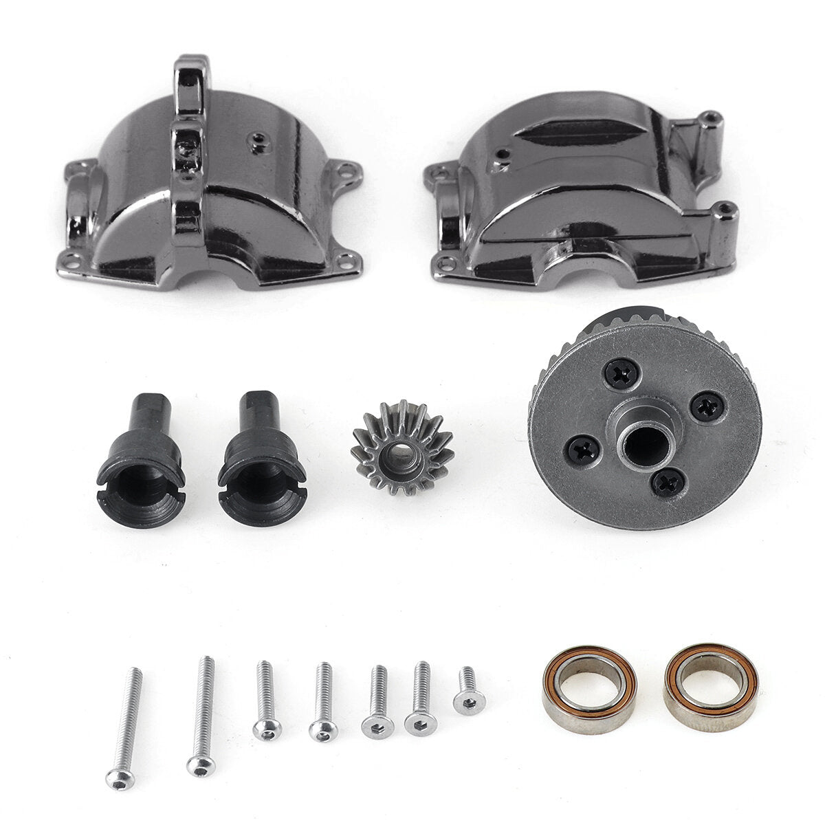 Metal Differential Housing Gear Case Shell RC Car Parts 1/18 For Wltoys A949 A959 A969 A979