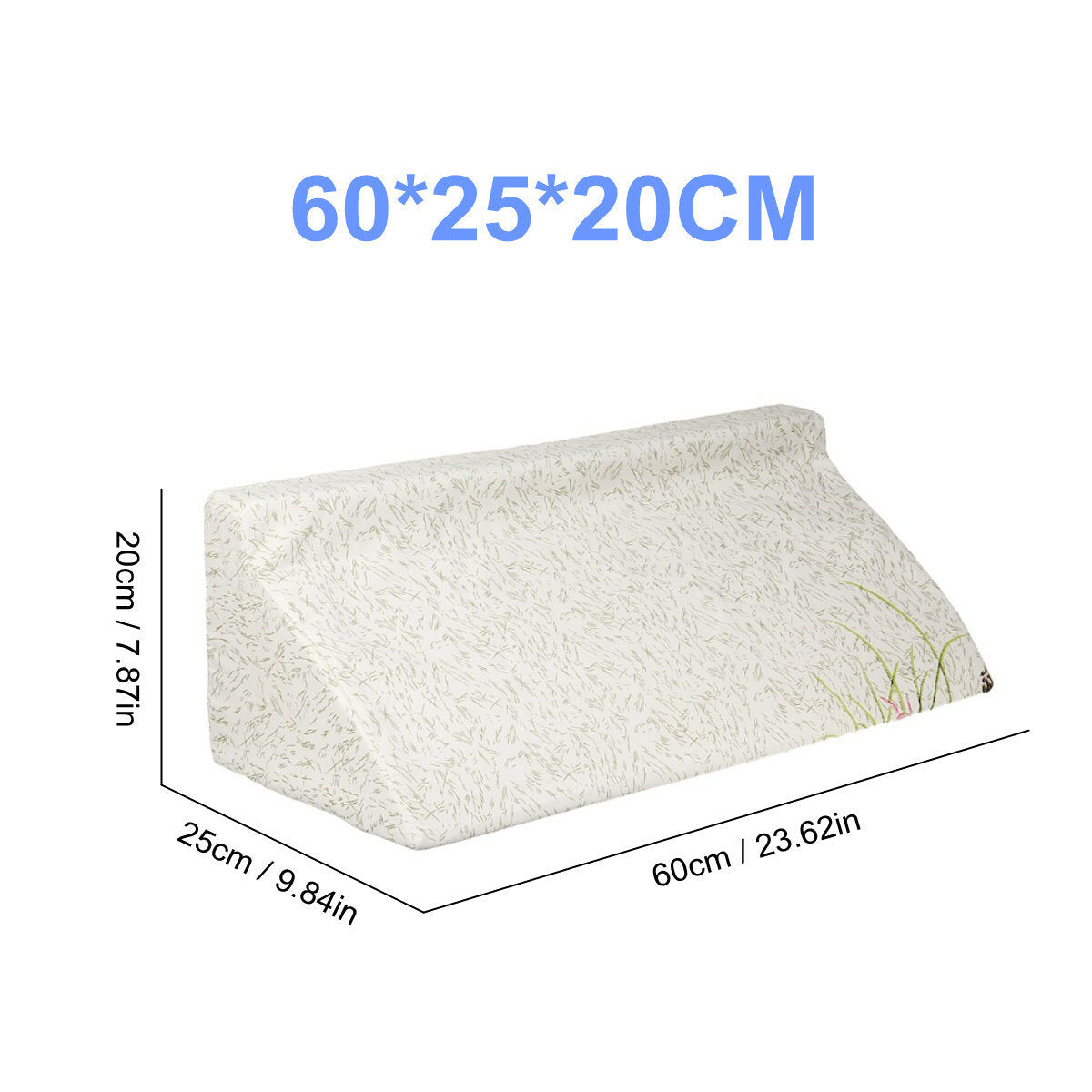 High Density Sponge Bed Pillow Orthopedic Back Pain Leg Rest Elevation Cushion Foot Pad