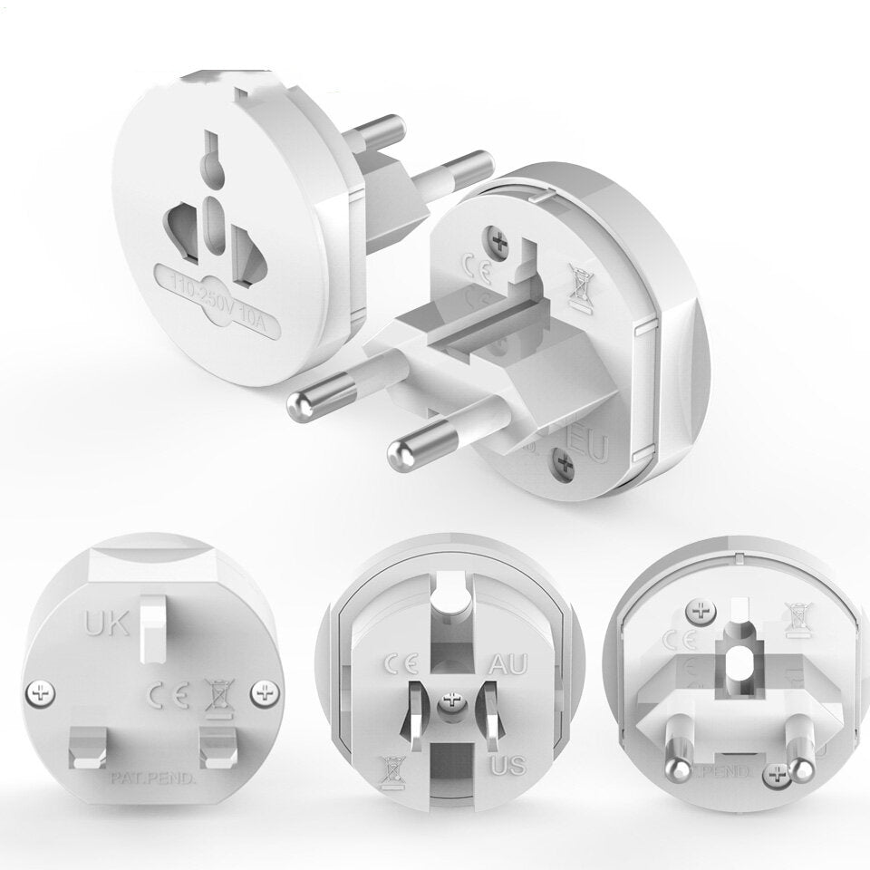 US/ UK/ EU/ AU All in One Universal Plug Adapter Socket Converter Power Outlet for Home and Travel