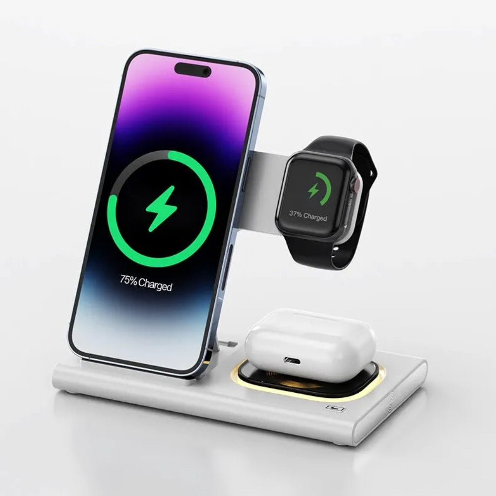 Fast Wireless Charger Pad for iPhone, Samsung, Hui, Xiaomi, AirPods, Smart Watch