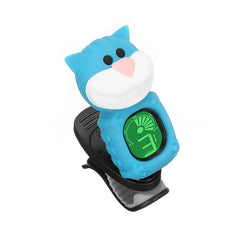 Cartoon Big Facee Cat Tuner 12 Equal Temperament Guitar Bass Ukelele Violin Tuner