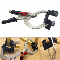 90 Degree Woodworking Corner Clamp - DIY Cabinet & Right Angle Face Plier