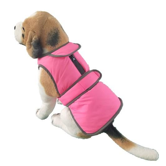 Hapet Pet Dog Clothes Waterproof Reflective Wool Vest Jacket Winter Warm Pet Clothes