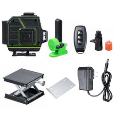 360 8-16 Lines Green Laser Level Auto Self Leveling Horizontal Vertical Measure