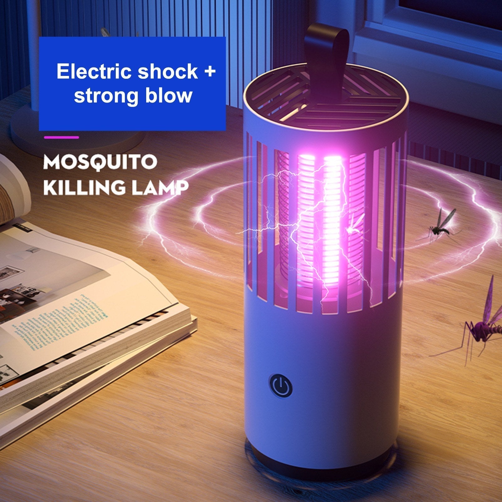 USB Powered Electric Mosquito Killer Lamp - Household Zapper