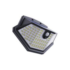 134LED Solar Light 3 Modes Light Sensor PIR Human Induction Wall Lamp IP65 Waterproof