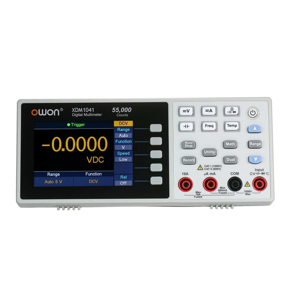 USB Digital Multimeter 55000 Counts High Accuracy Universal Desktop Multimeters Meter with 3.5-inch TFT LCD Screen