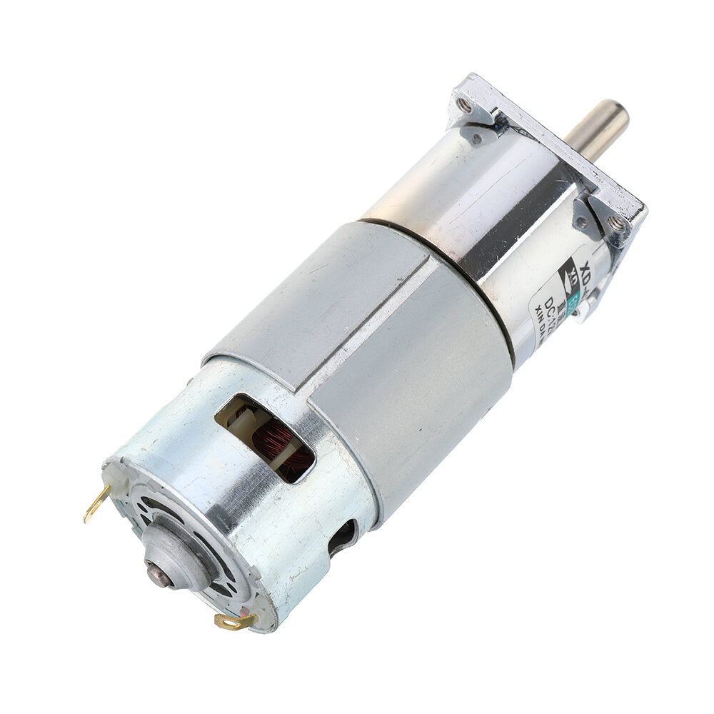 775 Reversible Gear Reducer Motor DC 12V 10/30/50/100RPM Geared Motor with bracket