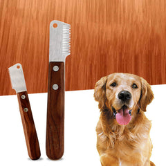 Pet Combing Terrier Dog Knife Dog Special Beauty Tools Pet Supplies Shaving Knife Comb for Pet Grooming