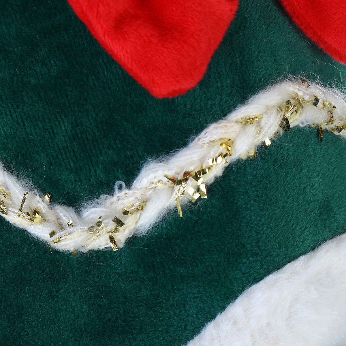 Cat Pet Dog Christmas Tree Shape Velvet Warm House Cave Beds Indoor Cats Cozy Wool Igloo Pet House