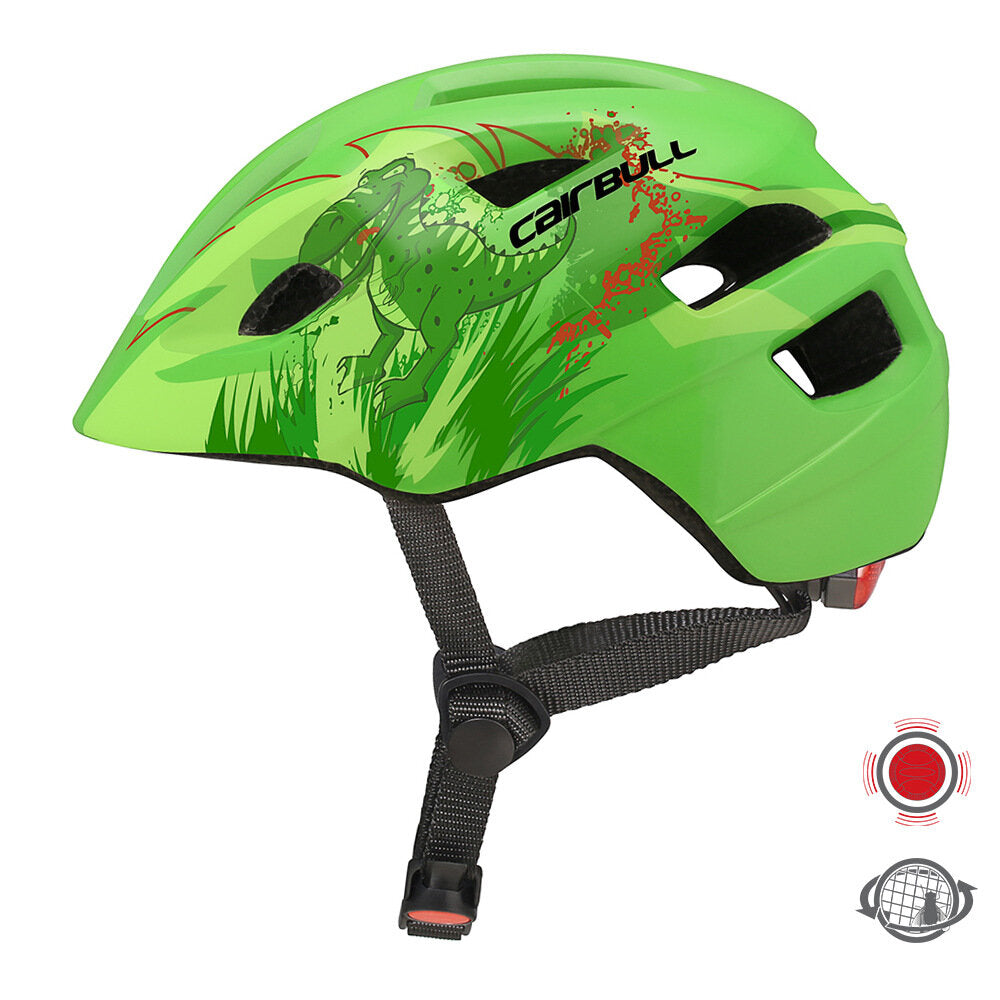 3Modes Lights PC+EPS Shock-proof Children Riding Helmet Kids Bicycle Helmet Balance Scooter Safety Helmet with Taillight