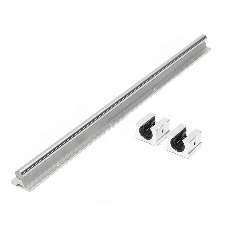 100-1000mm Linear Rail Optical Axis Guide with 2pcs SBR12UU Bearing Blocks CNC Parts