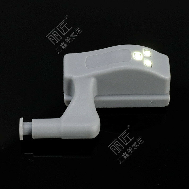 10Pcs LED Sensor Hinge Light Under Cabinet Light Cupboard Inner Hinge Lamp for Wardrobe Closet Kitchen Night Light