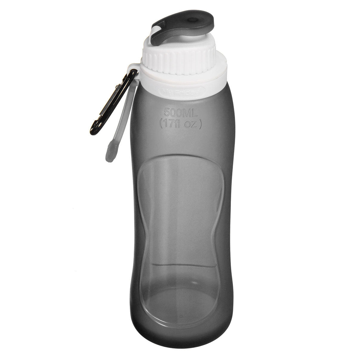 Foldable Water Bottle Silicone BPA Free Kettle Drinking Bottle Outdoor Travel Running Hiking Cycling