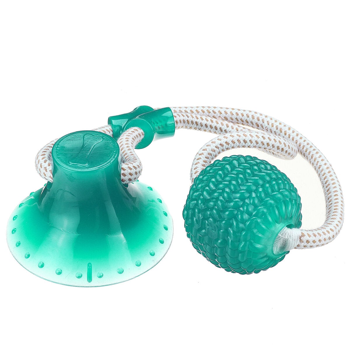 Multi-function Pet Molar Bite Toy with Suction Cup Pet Supplies Rubber Ball Pet Toys