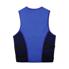 Adults Life Jacket Neoprene Safety Life Vest Float Suit for Kayaking Fishing Surfing Canoeing Sailing Water Ski Wakeboard Swimming