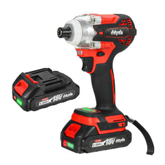 18V Brushless Impact Driver Kit Cordless Electric 1/4 inch Screwdriver