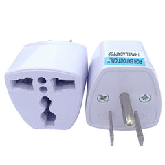 US Universal Adapter AC  3 Pin Power Plug Travel Abroad Adapter