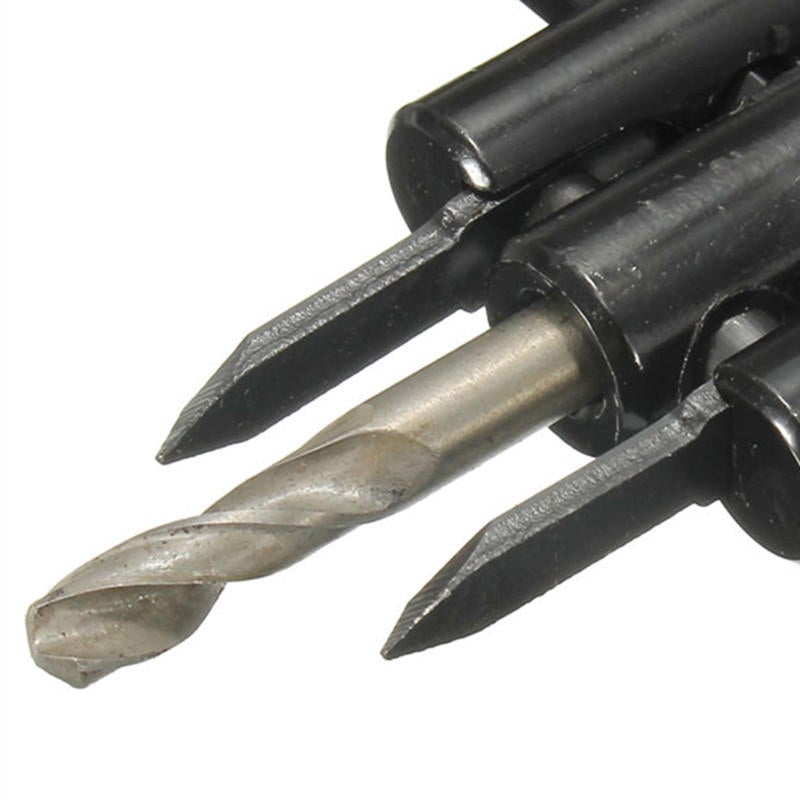 30mm-120mm Adjustable Circle Cutter Metal Wood Hole Saw Drill Bit